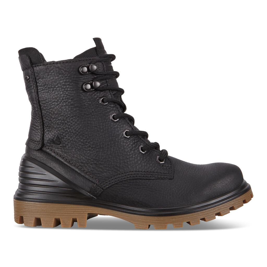 Ecco Tredtray Womens Work Boots In Black Sale - India KHD-478962